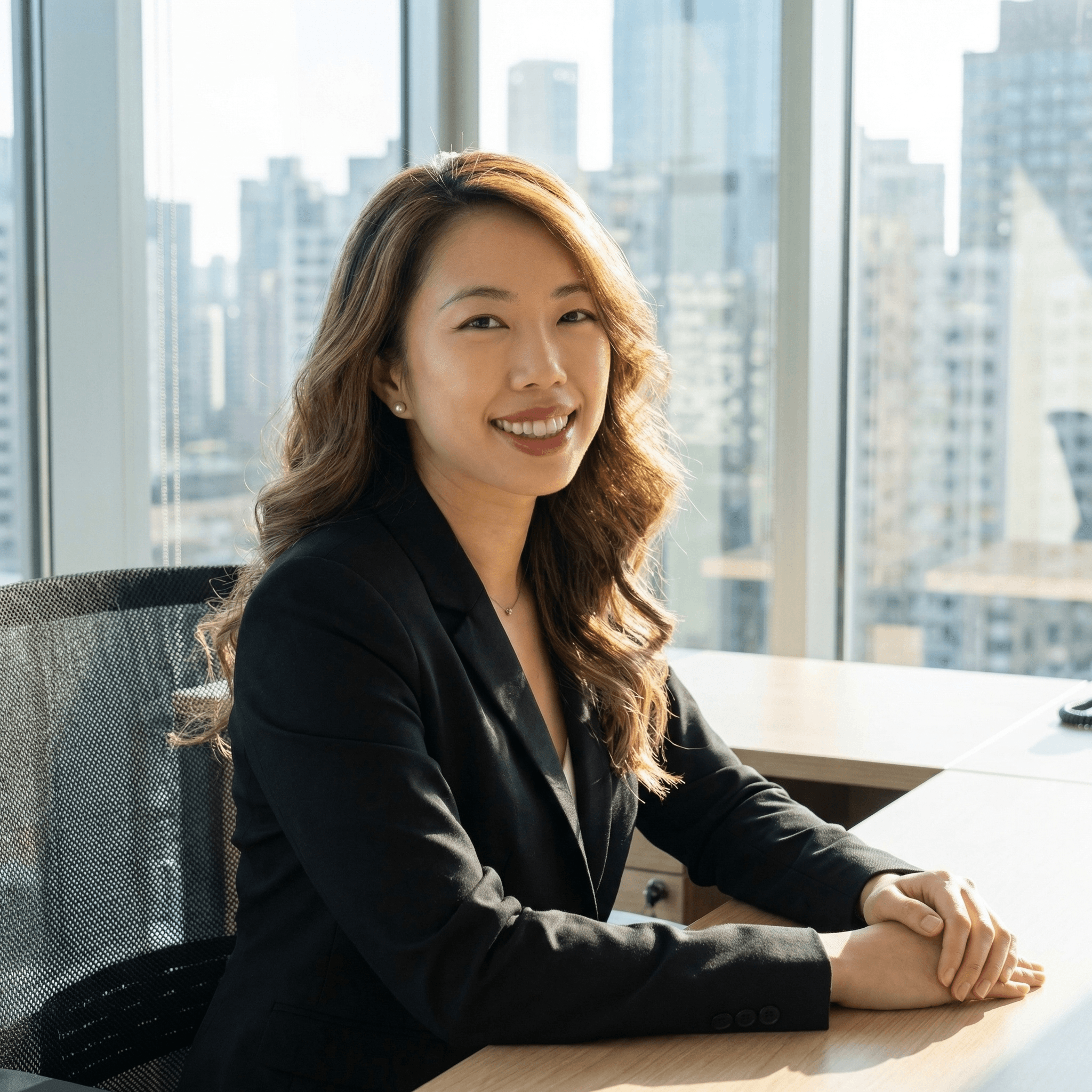 Dr. Hillary Lin speaking and building