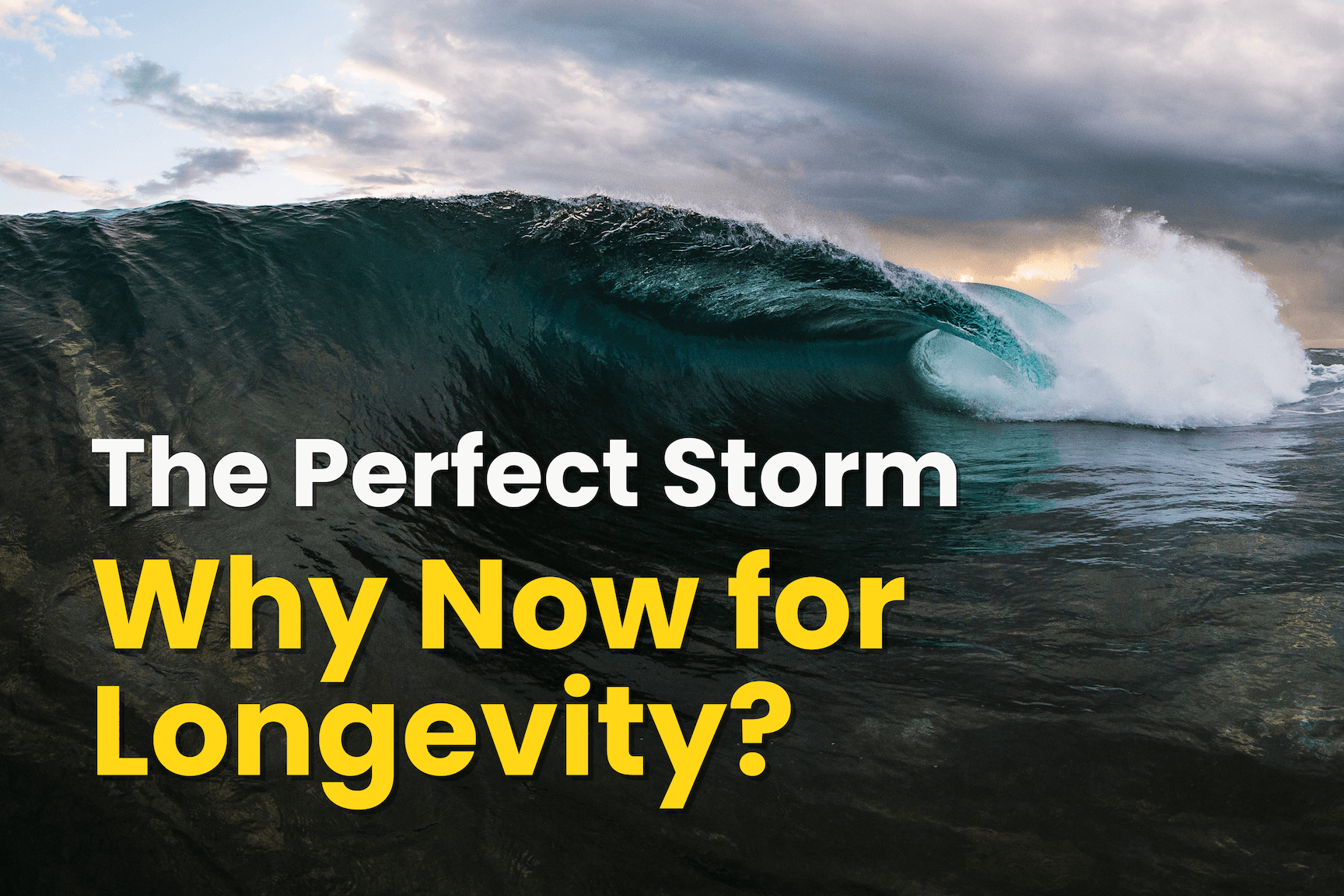 The Longevity Revolution: Why Now Is the Time to Reimagine Healthcare