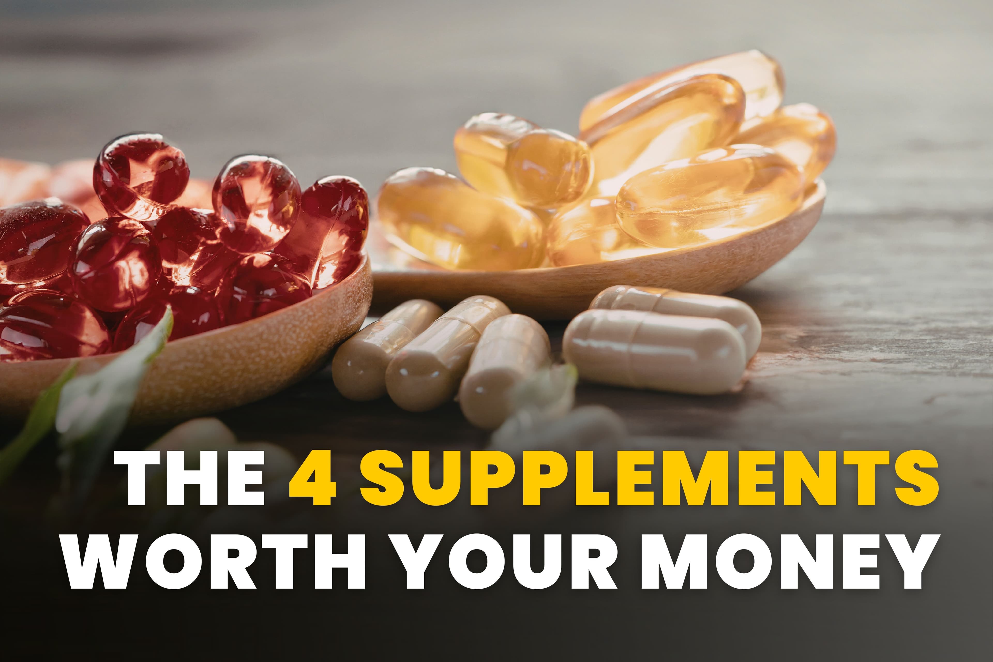 The 4 Supplements I Actually Prescribe for Longevity (And Why I Skip Multivitamins)